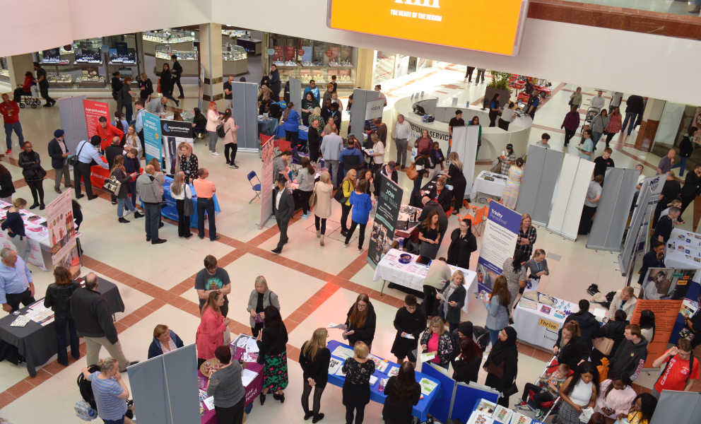 Crowds gather at Mike Wood's 9th annual Jobs & Skills Fair