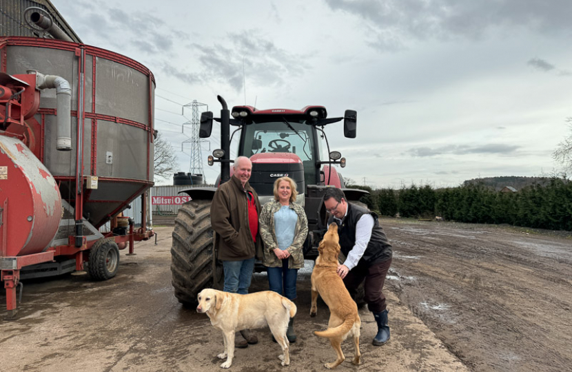 Mike on Pattingham Farm