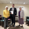 Mike with Ann Rogers and Pauline Berrington at the Kingswinford Ladies Luncheon Club