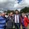 Mike with Cllr Martin Perry, Cllr Vince Merick and Cllr Dan Kinsey at this year's Wombourne Carnival