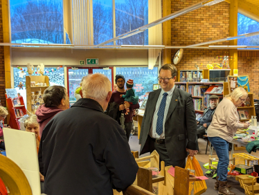 Christmas in full swing at Perton Christmas Fair